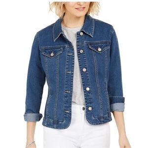 Charter Club Petite Jean Jacket